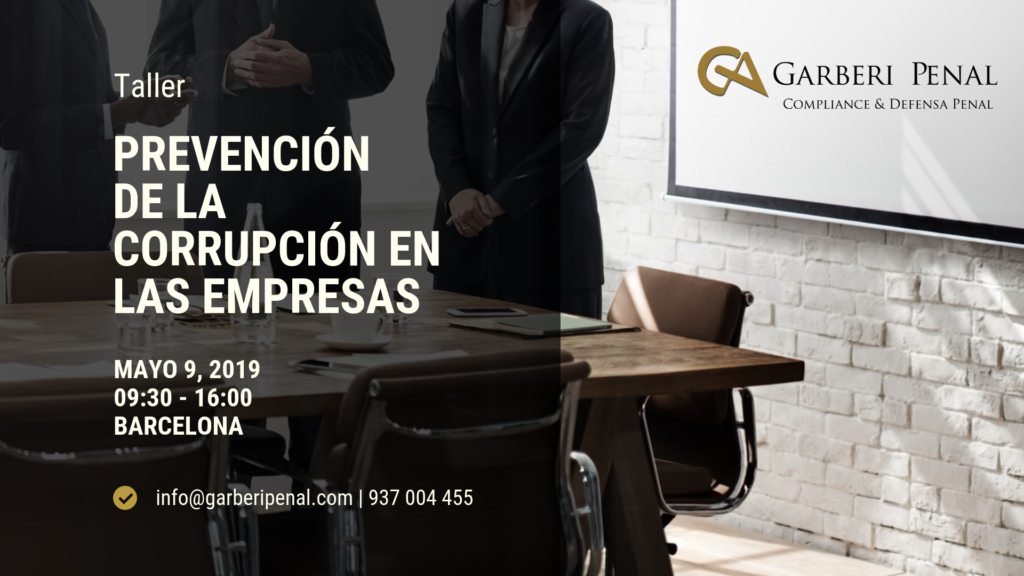 Taller Prevención Corrupción